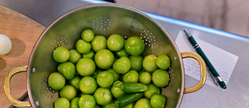 Tomatillos para integrar en cocina