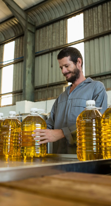 Distribuidores de aceite para freír