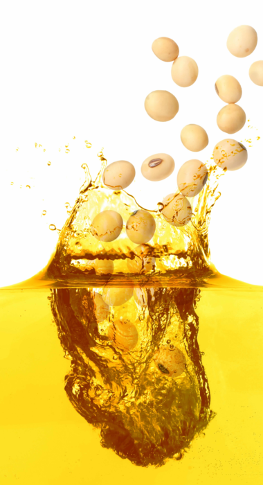 Aceite de soya y canola