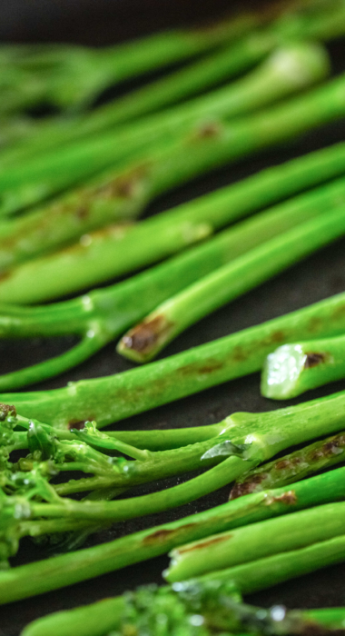 Cooking broccolini on a fried pan 2023 11 27 05 13 42 utc